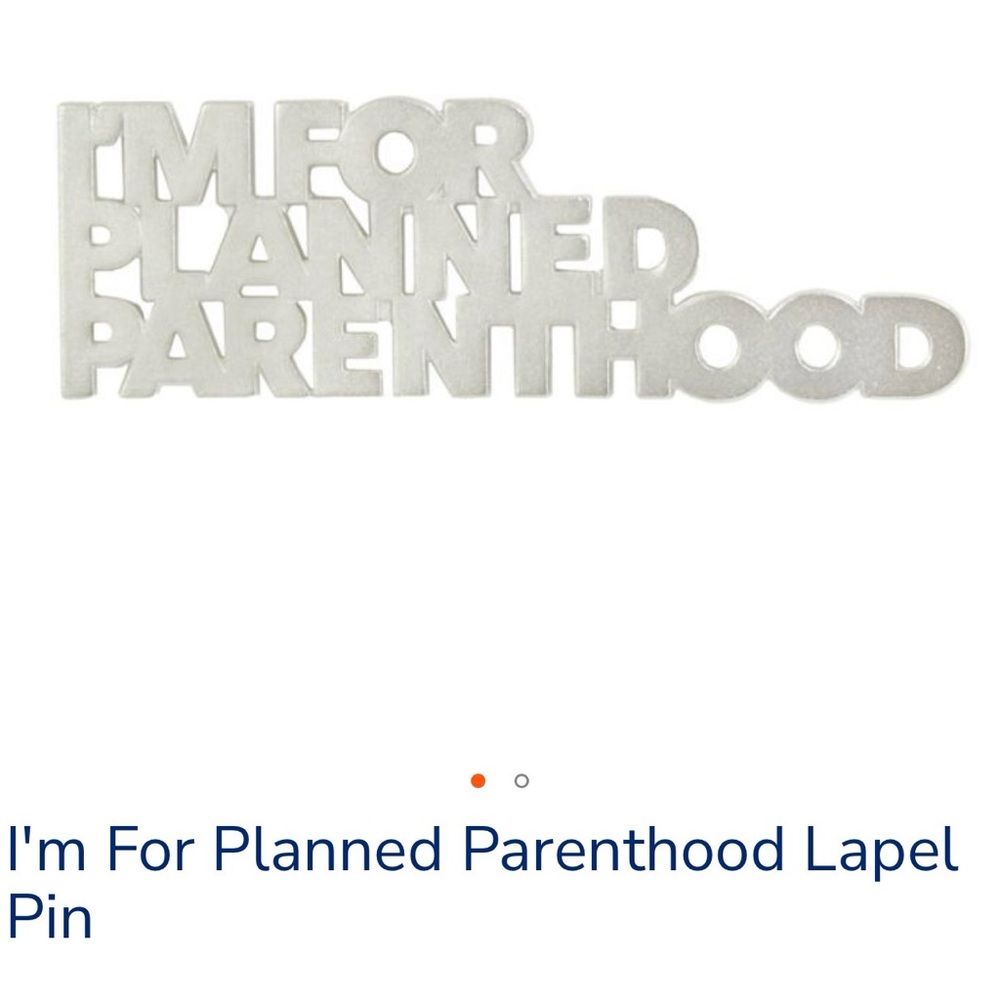 Silver Lapel Pin